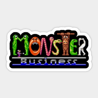 Monster Business Sticker